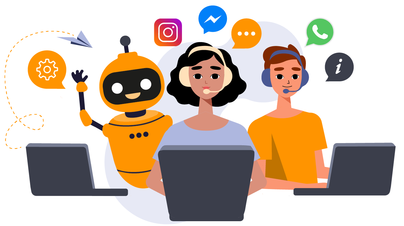 Live chat & Chatbot for ecommerce