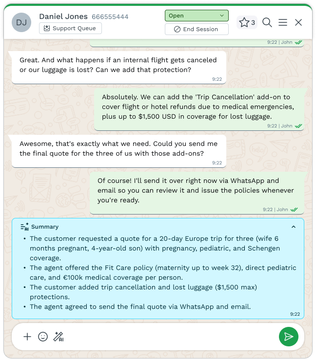 Empowering your team with AI: discover Help me write, Copilot, and Session summary 3 blog nuevos features ia inbox en 3